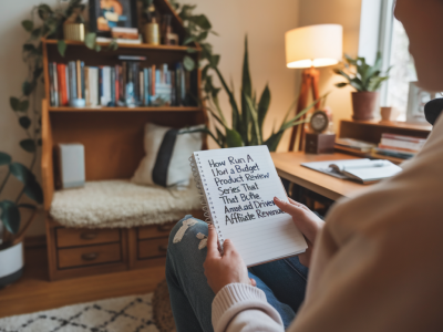 How to run a low-budget product review series that builds trust and drives affiliate revenue