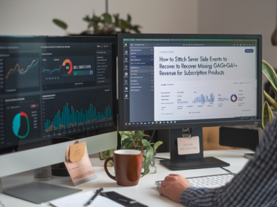 How to stitch server-side events to recover missing ga4 revenue for subscription products