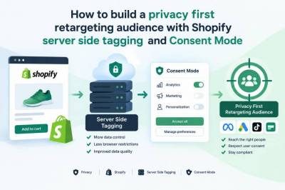 How to build a privacy-first retargeting audience with Shopify, server-side tagging and Consent Mode