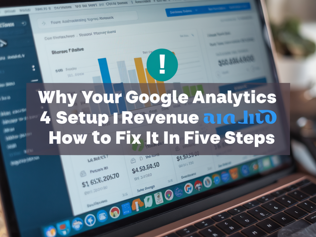 Why your google analytics 4 setup is missing revenue and how to fix it in five steps